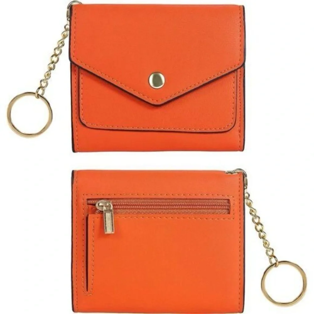 Like New! RFID Blocking Women's Trifold Wallet w/Zipper Pocket & Card Holder